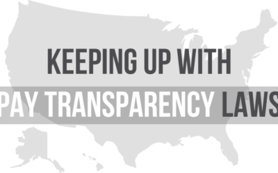 Did You Know? Pay Transparency is Becoming State Law!